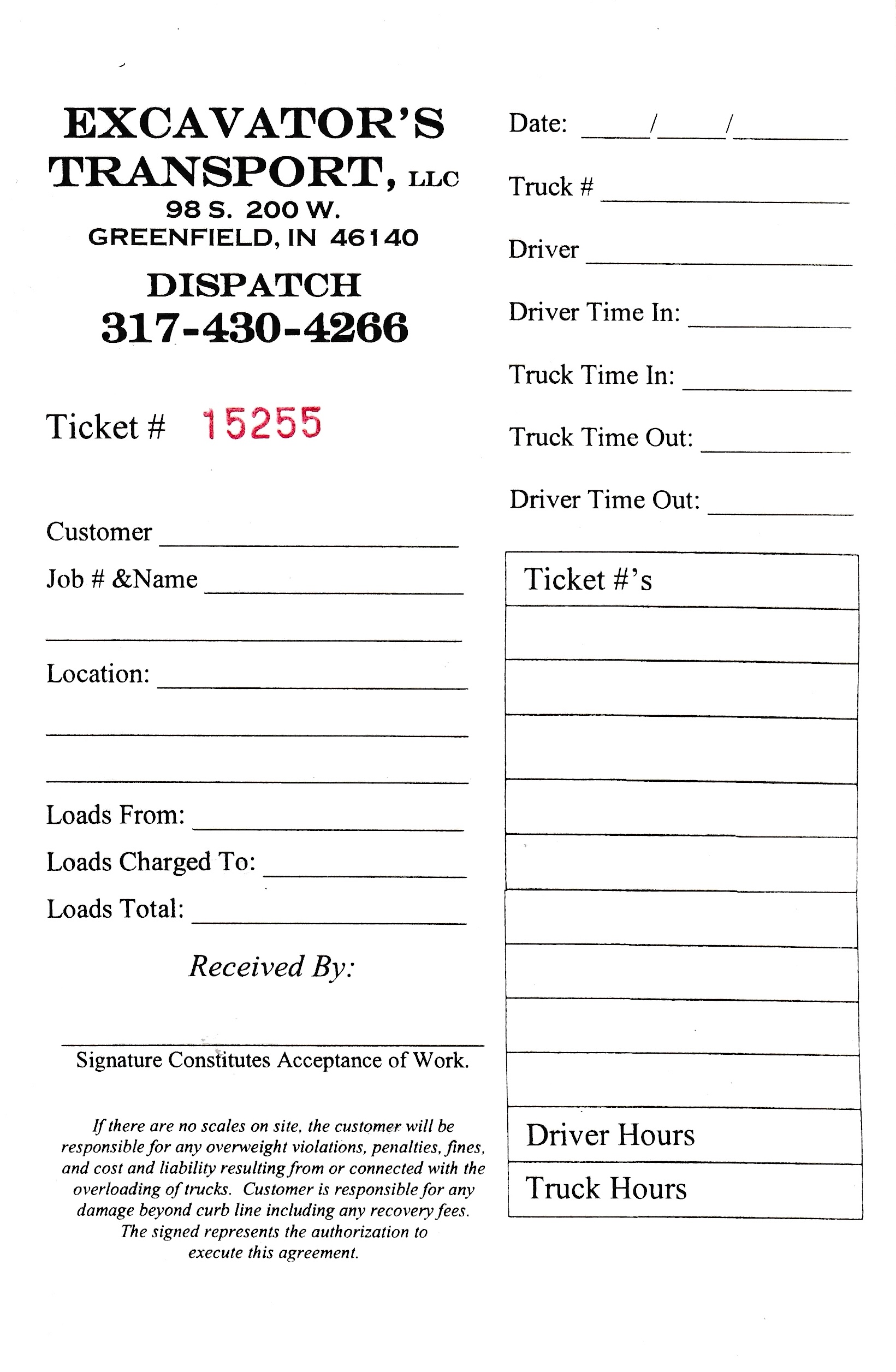 Original Paper Load Ticket
